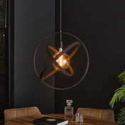 Galora 1-lichts - Artic zwarte hanglamp