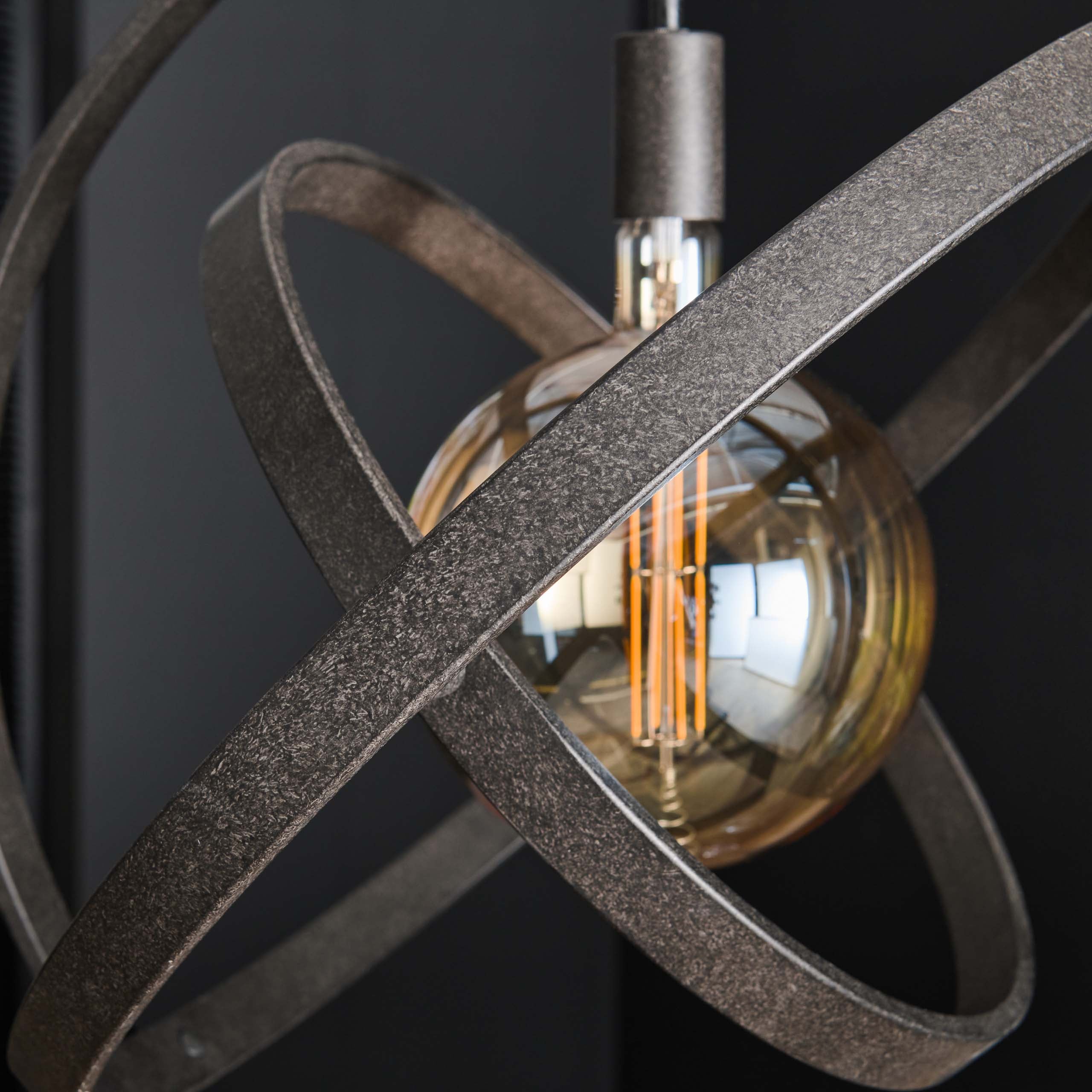 Galora 1-lichts - Artic zwarte hanglamp