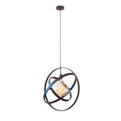 Galora 1-lichts - Artic zwarte hanglamp