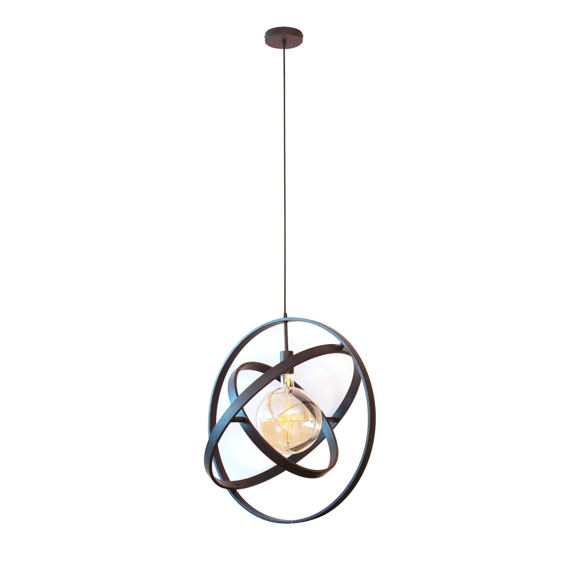 Galora 1-lichts - Artic zwarte hanglamp