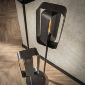 Meshara driepootslamp met 3 lampen - artic zwart