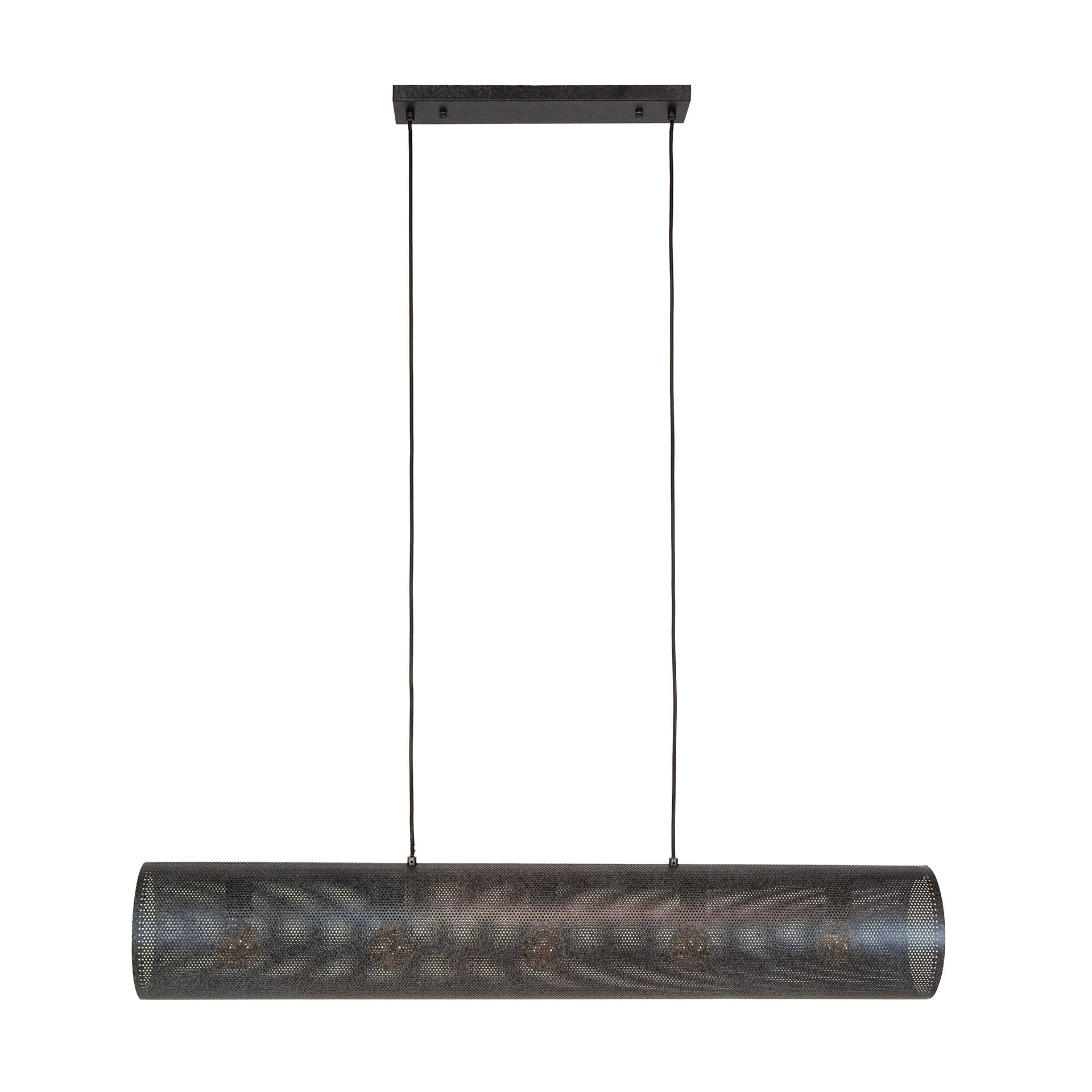 Tubora Mesh 5-lichts - Arctic zwarte hanglamp
