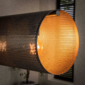 Tubora Mesh 7-lamps - Artic zwarte hanglamp