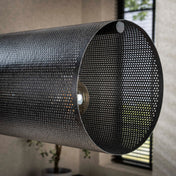 Tubora Mesh 7-lamps - Artic zwarte hanglamp