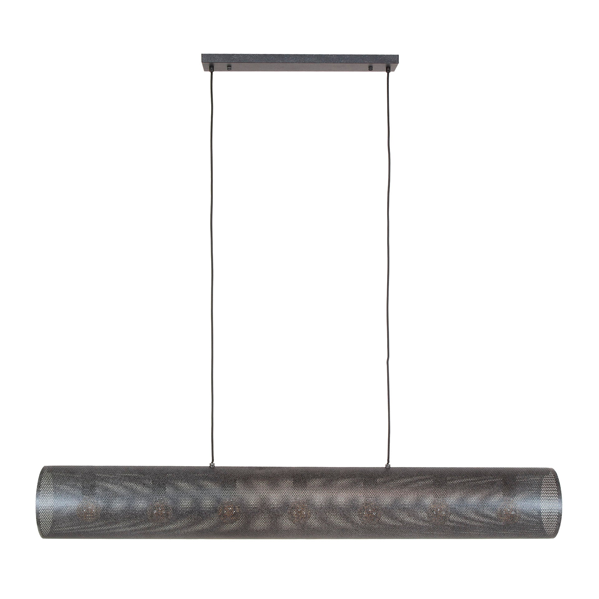 Tubora Mesh 7-lamps - Artic zwarte hanglamp