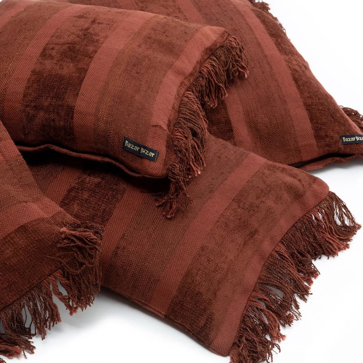 Het Oh My Gee Kussenhoes - Bordeaux Fluweel - 30x50