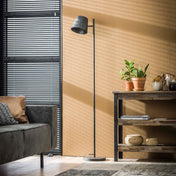 Flexara 1-licht - houtskoolkleurige vloerlamp