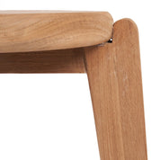 Luxe handgemaakte ambachtelijke Seseh-bijzettafel in natuurlijk design