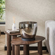 Upara L 1-lichts - rookgrijs glazen vloerlamp