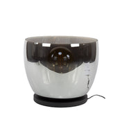 Upara XXL 1-lichts - rookgrijs glazen vloerlamp