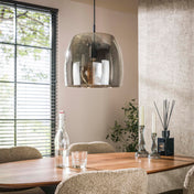 Drifora Glass 1-lichts - Rookgrijs glazen hanglamp