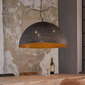 Puncera 1-lichts Ø70cm - Zwartbruine hanglamp