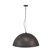 Puncera 1-lichts Ø70cm - Zwartbruine hanglamp