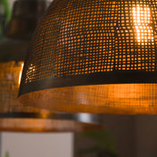 Screna 2-lichts - Antiek bronzen hanglamp
