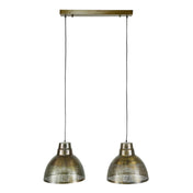 Screna 2-lichts - Antiek bronzen hanglamp