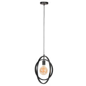 Turnara 1-lichts - Houtskoolkleurige hanglamp