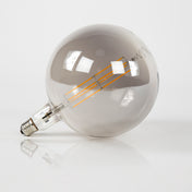 Fannur ledlamp [G200] filament globe Ø20cm / Rookgrijs glas