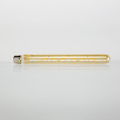 Fannur gloeilamp LED [T32-L300] filament buis 30cm / Amberkleurig glas