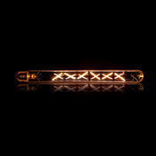 Fannur gloeilamp LED [T32-L300] filament buis 30cm / Amberkleurig glas