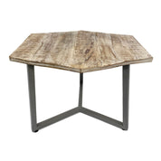 Handgemaakte Artisan Bijzettafel - Tijdloos Luxe Design in Zwart