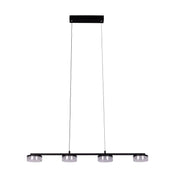 Tijdloze handgemaakte LED-hanglamp in premium zwart design