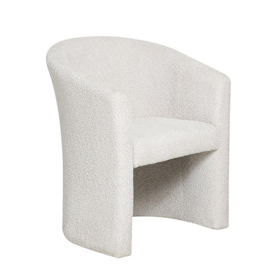 Fauteuil Charly bouclé zand