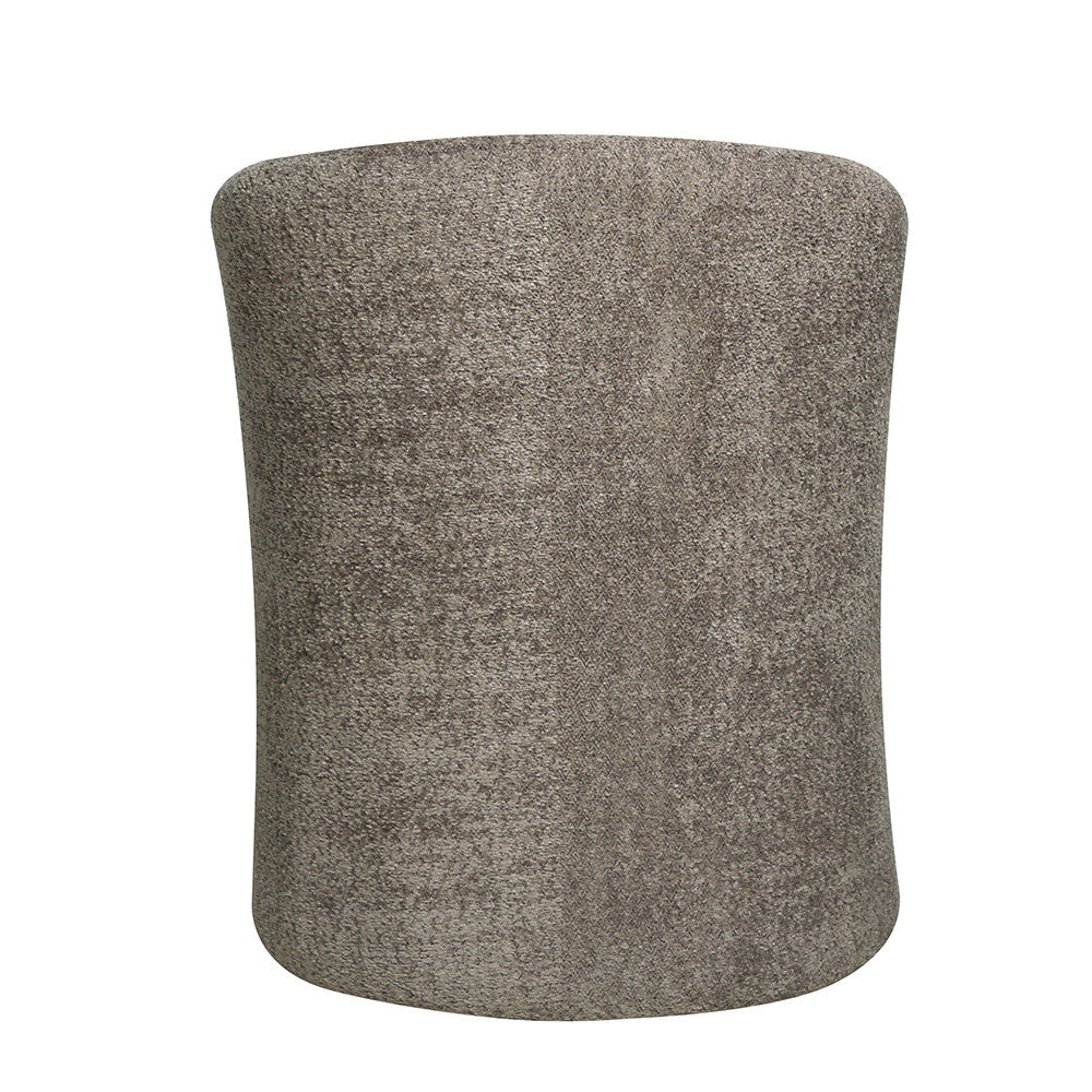 Fauteuil Charly bouclé bruin