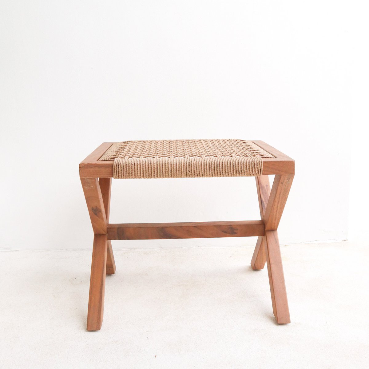 Eco kruis bruine houten kruk