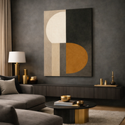 Amber Dusk - Klassieke wandkunst