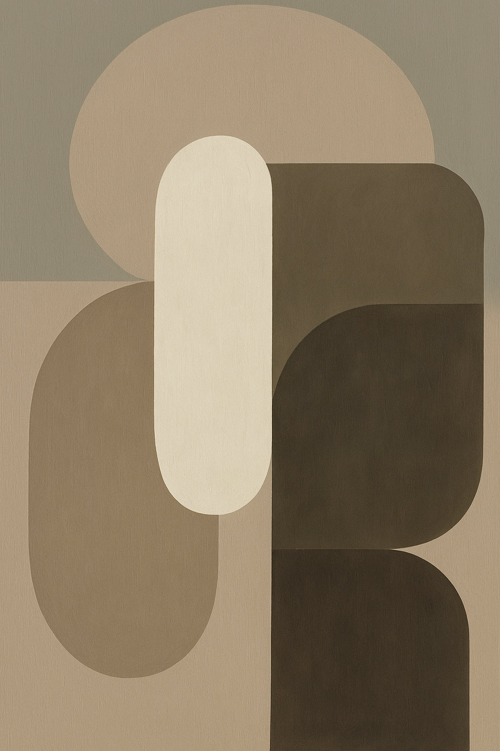 Olive Horizon - Classic Wall Art