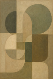 Olive Rhythm - Klassieke wandkunst