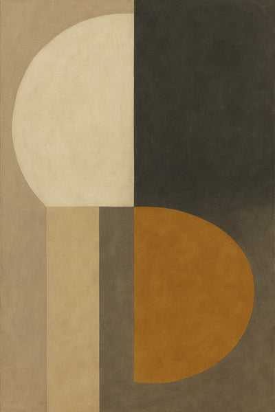 Amberkleurige schemering