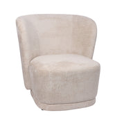 Serenella beige stoffen fauteuil
