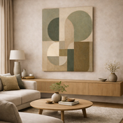 Olive Rhythm - Klassieke wandkunst