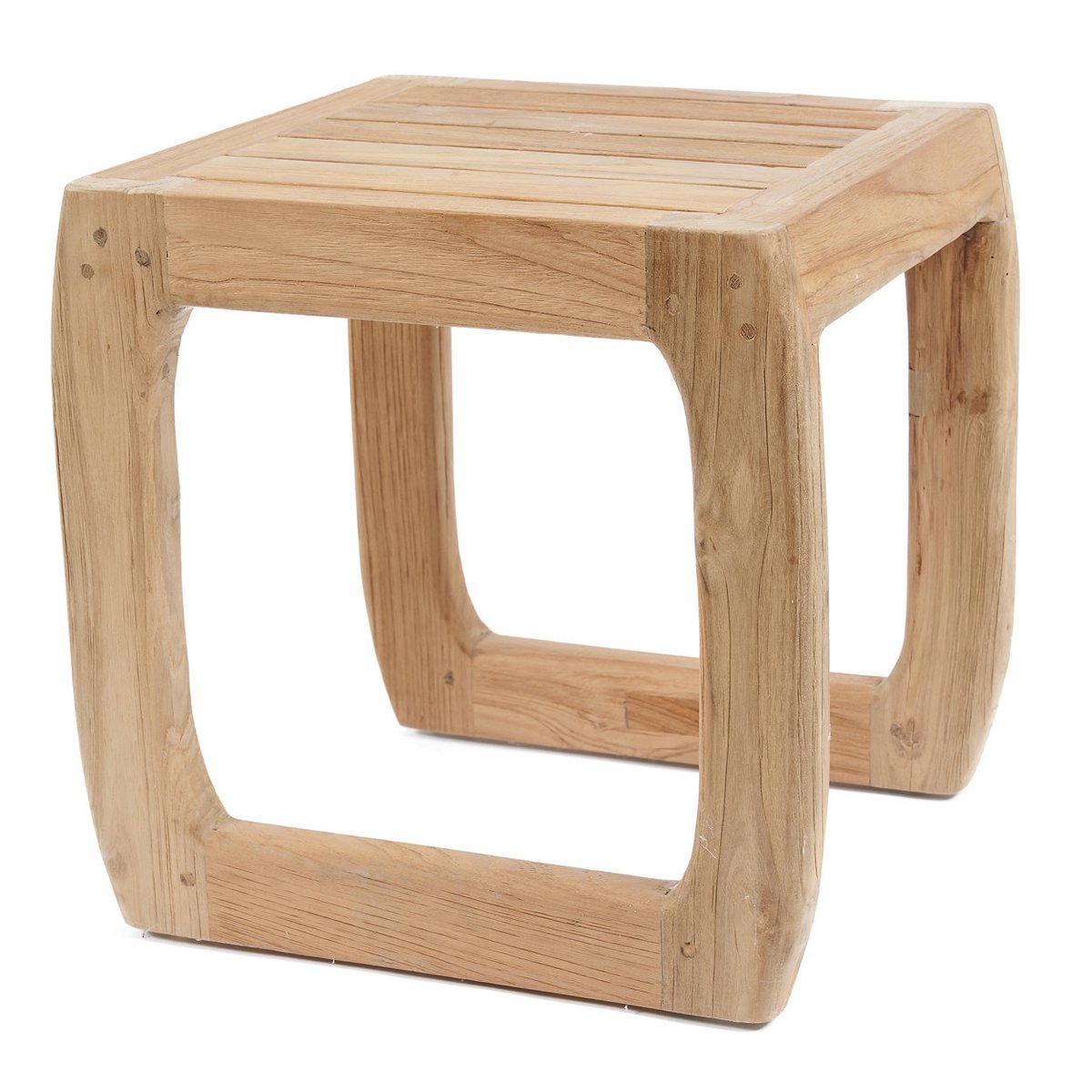 Symi kruk van gerecycled teakhout