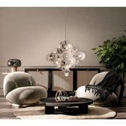 Tijdloze ambachtelijke luxe hanglamp in ambachtelijk natuurlijk design