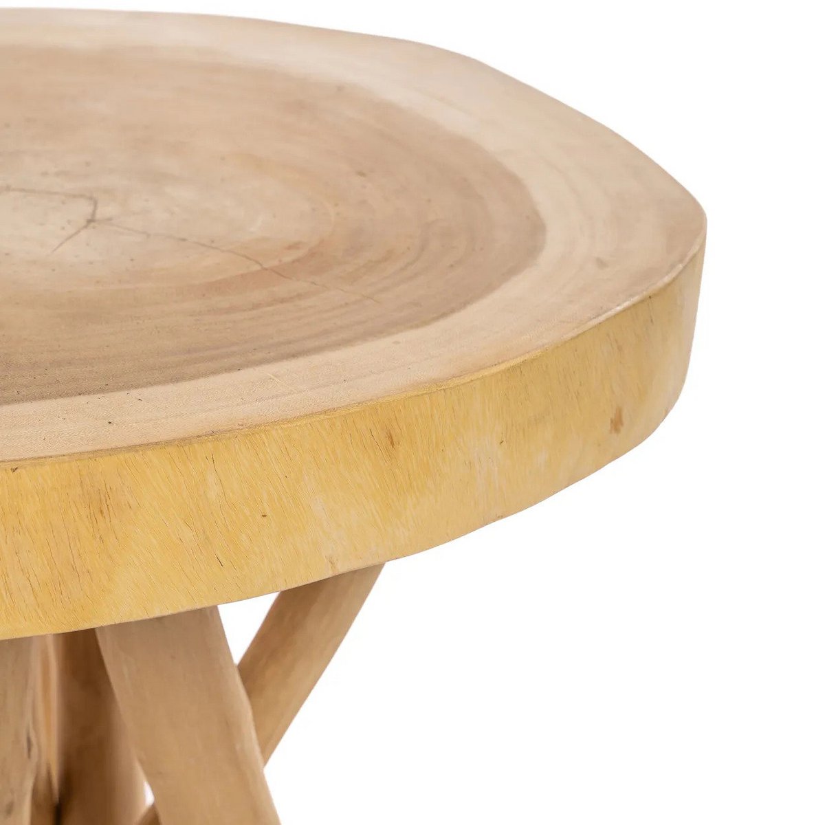 Handgemaakte ambachtelijke bijzettafel - Tijdloos luxe design