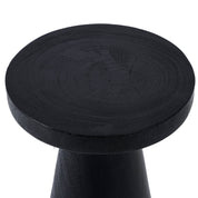 Handgemaakte Fiji-bijzettafel - Tijdloos luxe design in zwart