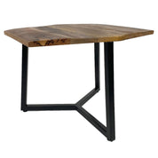Handgemaakte Artisan Bijzettafel - Tijdloos Luxe Design in Zwart