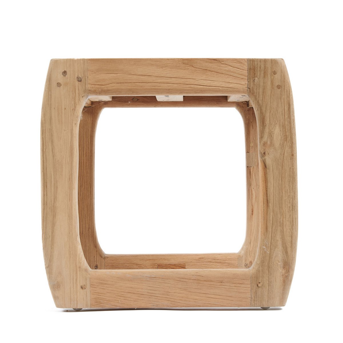Symi kruk van gerecycled teakhout
