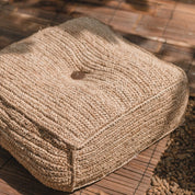 Padar raffia poef