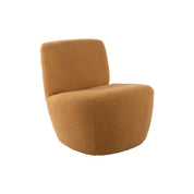Ada bouclé stoel geel