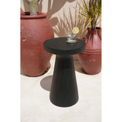 Handgemaakte Fiji-bijzettafel - Tijdloos luxe design in zwart