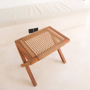 Eco kruis bruine houten kruk