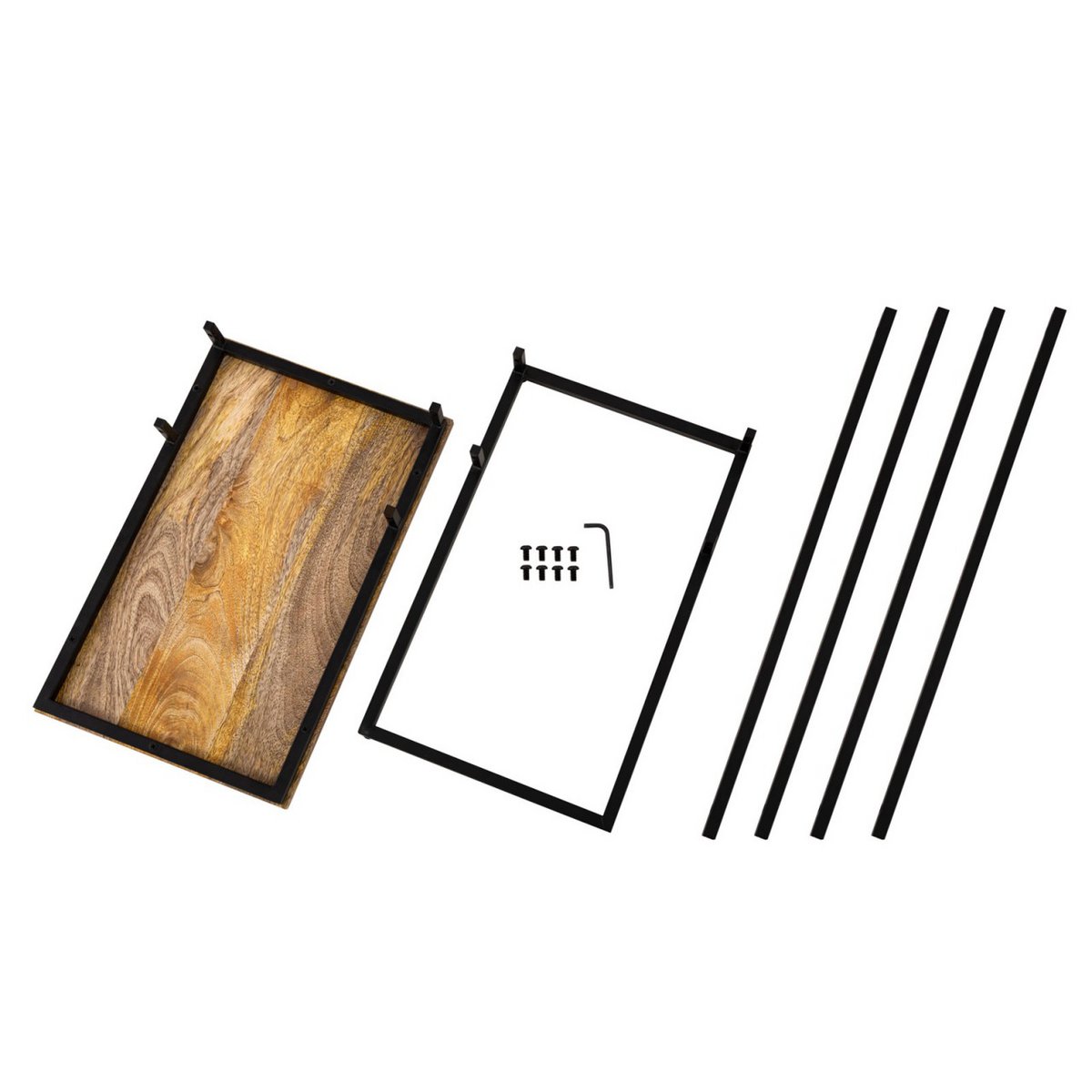 Handgemaakte Artisan Bijzettafel - Tijdloos Luxe Design 25x60cm