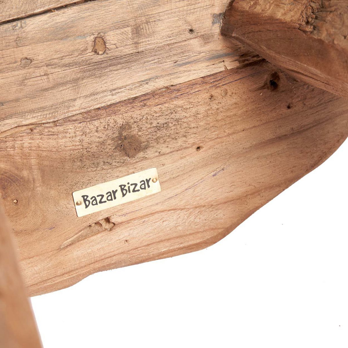 Handgemaakte luxe rustieke bijzettafel - tijdloos ambachtelijk design