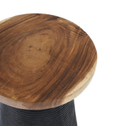 Tijdloze handgemaakte ambachtelijke bijzettafel in eersteklas natuurlijk design