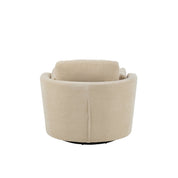 Swivello Luxe draaifauteuil – Grijs textiel & hout